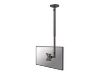 Držák - plný pohyb - pro Displej LCD - černá - velikost obrazovky: 10"-30" - stropní montáž