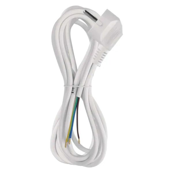 Flexo šňůra PVC 3x0,75mm 3m bílá EMOS S14373