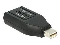 HDMI adaptér - Mini DisplayPort s piny (male) do HDMI se zdířkami (female) - černá