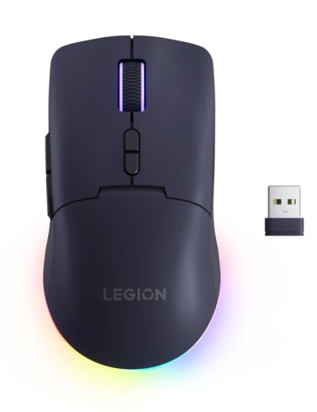 Lenovo Legion M220/Herní/Optická/Pro praváky/5 000 DPI/USB+BT/Fialová