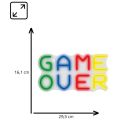 MANTA GAME OVER, LED Neon plexi dekorace