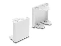 Delock - Easy 45 - kryt zásuvky - module plate, 45 x 45 mm - bílá