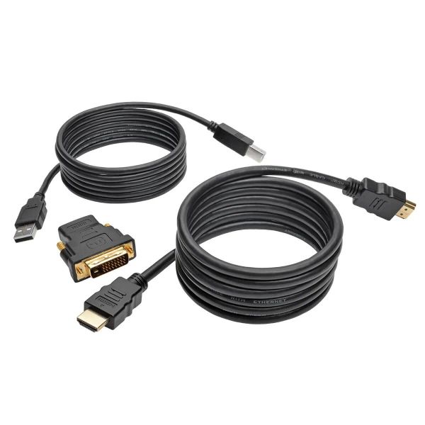 Kabel pro připojení přepínače KVM, HDMI/DVI/USB, 1.83m