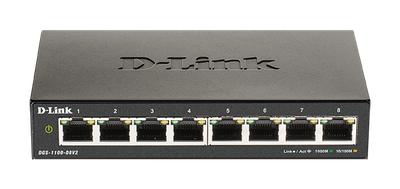 D-Link DGS-1100-08V2 Easy Smart Switch 10/100/1000
