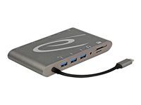 Dokovací stanice - USB-C 3.1 / Thunderbolt 3 - VGA, HDMI, Mini DP - 1GbE