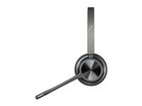 Voyager 4300 series - náhlavní souprava - náhlavní - Bluetooth - bezdrátový, kabelové - USB-C - černá - certifikováno pro Microsoft Teams, certifikováno pro Zoom