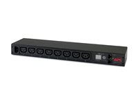 Rozvodná jednotka PDU (k montáži na regál) - AC 200/208/230 V - 2300 VA - Ethernet 10/100 - vstup: IEC 60320 C14 - výstupní konektory: 8 (power IEC 60320 C13) - 1U - 1.98 m kabel - pro P/N: SRTL2K2RM1UWC, SRTL2K2RM1UWNC, SRTL3KRM1UIC, SRTL3KRM1UWC, SRTL3KRM1UWNC