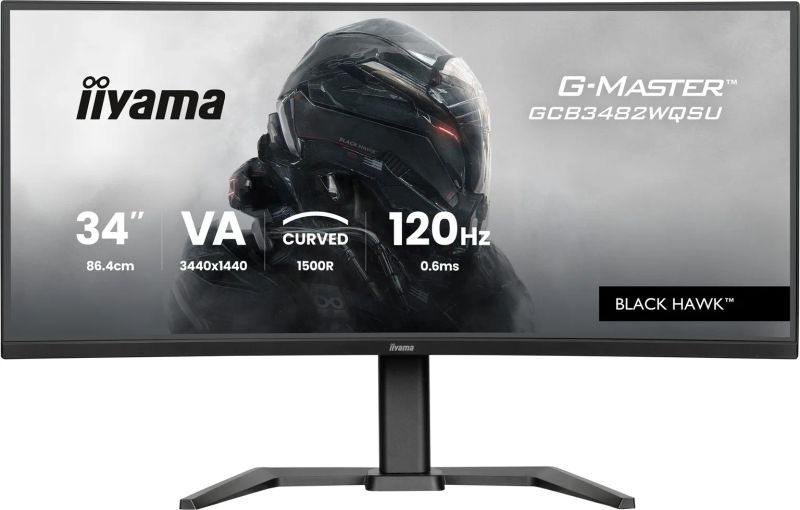 iiyama G-Master/GCB3482WQSU-B1/34"/VA/wQHD/120Hz/0,6ms/Black/3R