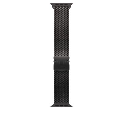 Watch Acc/49/Black Titanium Milanese Loop - L