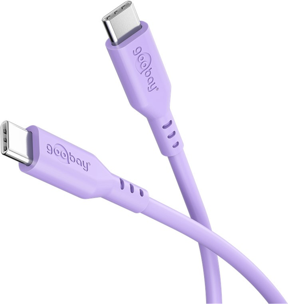 Kabel GOOBAY 77745 USB-C/USB-C 1,5m Purple