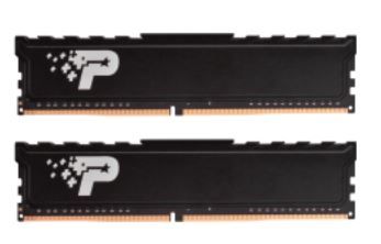 Patriot/DDR4/32GB/3200MHz/CL22/2x16GB/Black