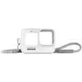 GoPro Sleeve + Lanyard (HERO9, HERO10 Black) White