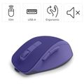 HAMA WM-500, Ergonomická bezdrátová myš, modrá