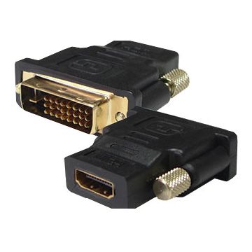 SBOX Redukce DVI samec (24+1)/HDMI samice
