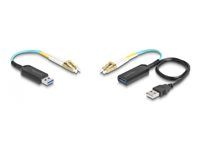USB 10 Gbps Type-A Extender Set over LC
