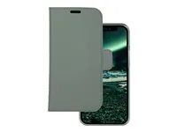 Pouzdro s klopou pro mobilní telefon - odnímatelný magnetický zadní kryt - kůže Saffiano - zelená zátoka - pro Apple iPhone 13 Pro Max
