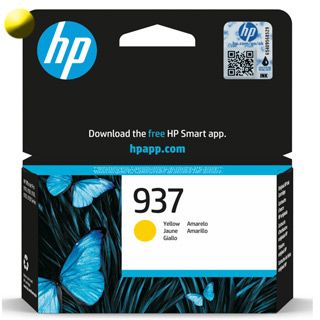 HP 937, Cartridge, žlutý (yellow) (4S6W4NE)