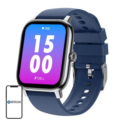 Inteligentní hodinky ZEBLAZE Btalk Pro, stříbrné