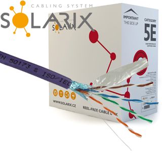 SOLARIX kabel FTP LSOH CAT5E 305m/balení