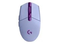 Myš - optický - 6 tlačítka - bezdrátový - 2.4 GHz - bezdrátový přijímač USB - šeřík