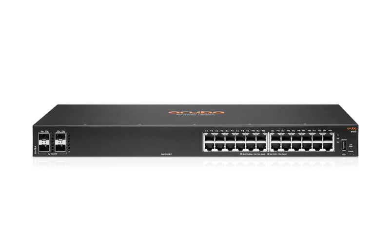 Aruba 6100 24G 4SFP+ Switch