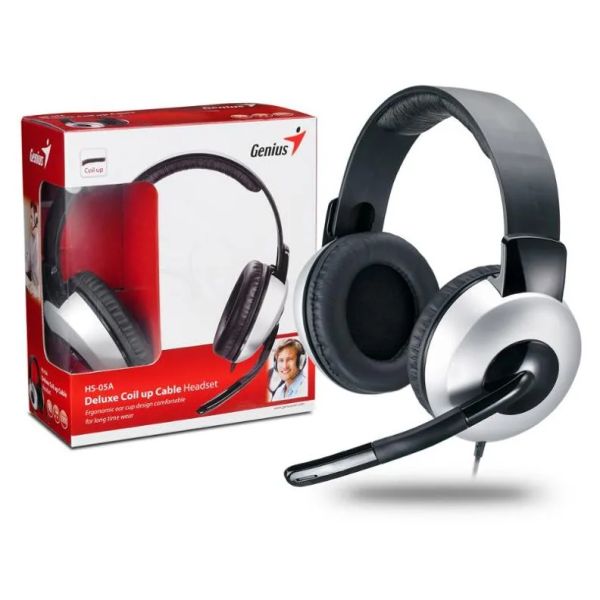 GENIUS HS-05A, Sluchátka s mikrofonem