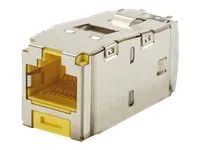 Modul - CAT 6a - RJ-45 - žlutá