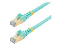 Category 6A - 26AWG (6ASPAT750CMAQ) - Patch kabel - RJ-45 (M) do RJ-45 (M) - 7.5 m - STP - CAT 6a - lisovaný, provedení bez hrbolků - vodě - barva