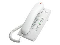 Telefon VoIP - SCCP - arktická bílá