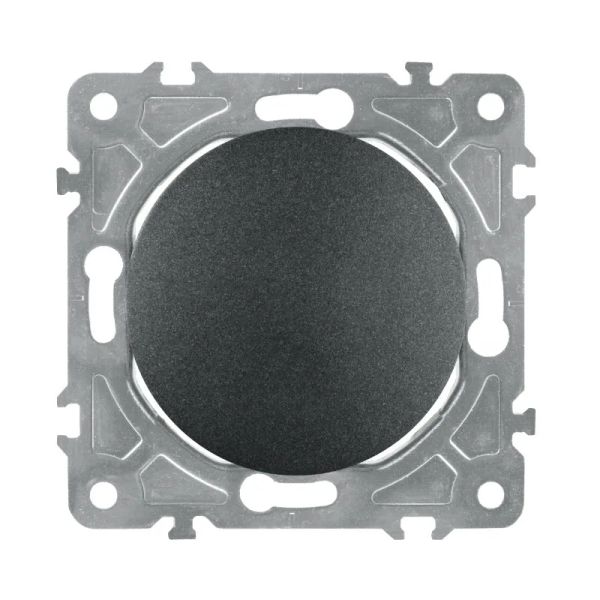 Vypínač ELECTROMALT OVAL OVA1021B černý