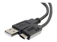 M/M - USB kabel - USB-C (M) do USB (M) - USB 2.0 - 3.66 m - lisovaný - černá