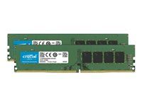 DDR4 - sada - 32 GB: 2 x 16 GB - DIMM 288-pin - 3200 MHz / PC4-25600 - CL22 - 1.2 V - bez vyrovnávací paměti - bez ECC