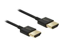 Kabel HDMI s ethernetem - HDMI s piny (male) do HDMI s piny (male) - 0.5 m - podporuje 4K