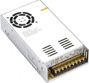 Průmyslový zdroj Carspa 48V=/400W spínaný S-400/48