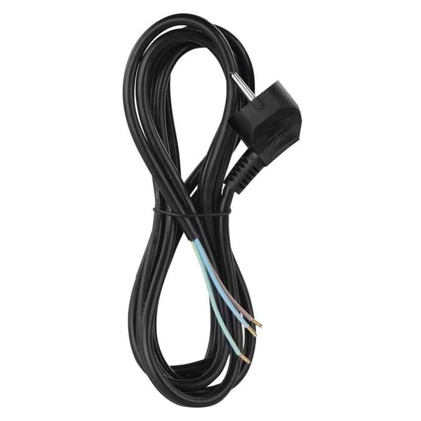 Flexo šňůra PVC 3x0,75mm 2m černá EMOS S18372