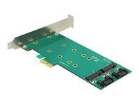 Řadič úložiště - M.2 Card / SATA 6Gb/s - nízký profil - PCIe x1