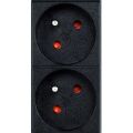 GEMBIRD EG-PDU-9F2F, Rozvodný panel, 9x FR, 1U