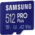SAMSUNG Micro SDXC PRO+ 512GB +USB