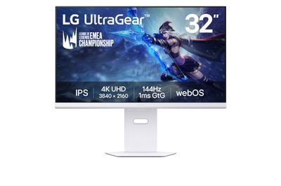 LG UltraGear/32G810SA-W/31,5"/IPS/4K UHD/144Hz/1ms/White/2R