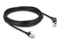 RJ45 Network Cable Cat.6A S/FTP Slim 90°