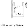 BLANCO SONA 45 S antracit, Silgranitový dřez