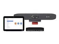 Pro Zoom Rooms - souprava pro video konference (dotykový ovladač Poly TC10, Mini konferenční počítač HP, Poly Studio R30 video bar) - certifikováno pro Zoom, certifikováno pro Microsoft Teams - písek (sand) - power adapter included