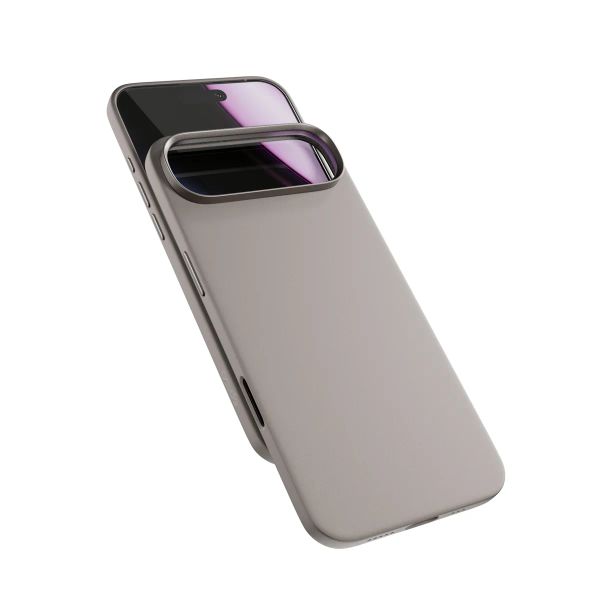 Epico Silicone Mag+ Case iPhone 17 Air - titanová