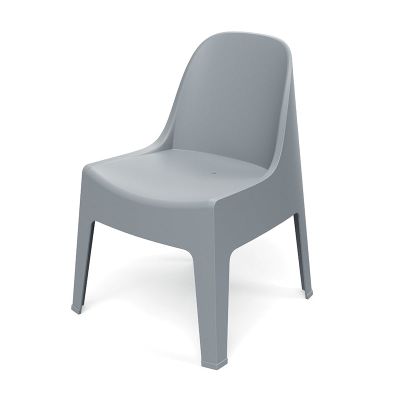 Židle zahradní MILANE 580x600x735 mm - šedá