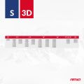 Textilné snehové reťaze 3D S EN16662-1 Önorm V5121 2 ks AMIO-04507