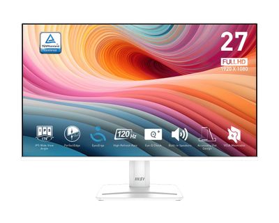 MSI Pro/MP275W E2/27"/IPS/FHD/120Hz/1ms/Bílá/3R
