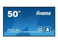 50" Třída úhlopříčky displej LCD s LED podsvícením - digital signage - Android - 4K UHD (2160p) 3840 x 2160 - černá