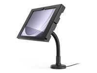 Compulocks Galaxy Tab A9 Apex Enclosure Flex Arm Mount Black - Stojan - extending flexible arm - pro tablet - tilting - uzamykatelný - kovový rám - cerná - velikost obrazovky: 8.7" - cítac - pro Samsung Galaxy Tab A9