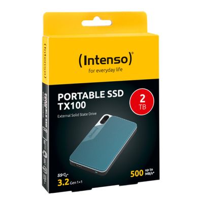 INTENSO TX100, Externí SSD disk, 2TB