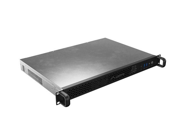 Lanberg rackové serverové šasi itx 300/10 19"/1u